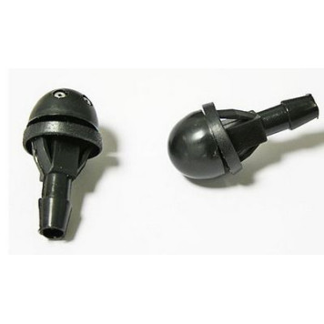 Форсунка омывателя (жиклер) 2-дырая на защелке-1