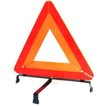 Знак аварийной остановки RT-107-1 с отражателями металл., c мет.подставкой, в пластик.пенале