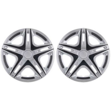 Колпаки декоративные 14" Дакар Super Silver-2