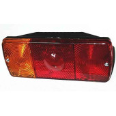 Фонарь задний универсальный поворот+габарит+стоп закрытый, под лампы А12/21, А12/21+5