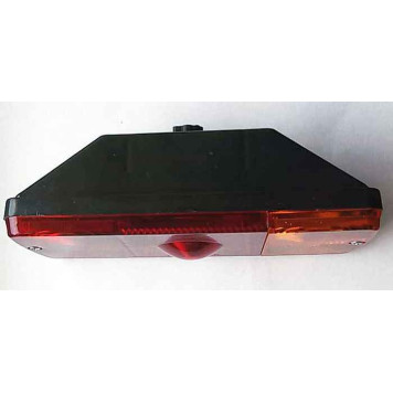 Фонарь задний универсальный поворот+габарит+стоп закрытый, под лампы А12/21, А12/21+5-2