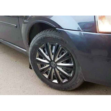 Колпаки декоративные 14" Гига Super Black-3