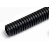 Трубка гофрированная d 9.8мм для изоляции проводов разрезная (цена за 1м) черная