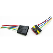 Разъем 6 контактов герметичный