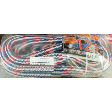 Трос буксировочный 12т x 6м веревка d18мм-1