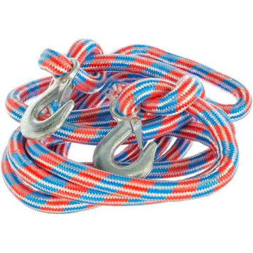 Трос буксировочный 12т x 6м веревка d18мм