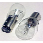 Лампа 12V 21+5W (P21/5W) 2 контакта ВАY15d беcцветная NORD YADA 901404