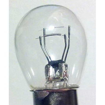 Лампа 12V 21+5W (P21/5W) 2 контакта ВАY15d беcцветная NORD YADA 901404-3