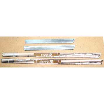Накладки на пороги TYPE-R хром (компл.4шт) Nova Bright 08787