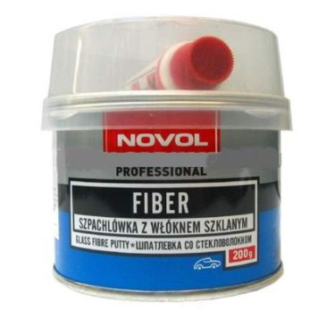 Шпатлевка NOVOL FIBER стекловолокнистая (0,2кг) 1220