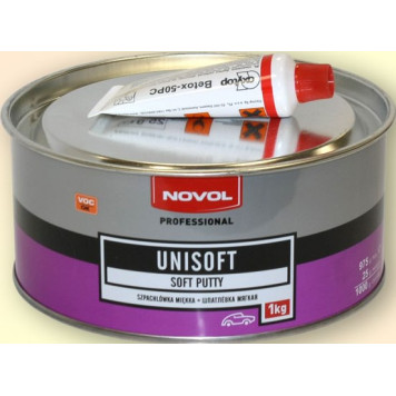 Шпатлевка NOVOL UNISOFT мягкая (1кг) 1153