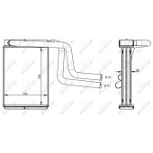 Теплообменник, отопление салона <b>NRF 54330</b>