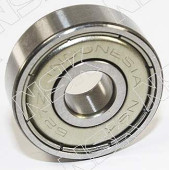 Подшипник 22 / 8 / 7, шариковый в металле <b>NSK 608-ZZ</b>