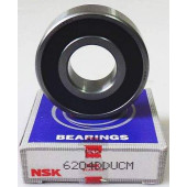 Подшипник 20 / 47 / 14, шариковый <b>NSK 6204-DDUCM</b>