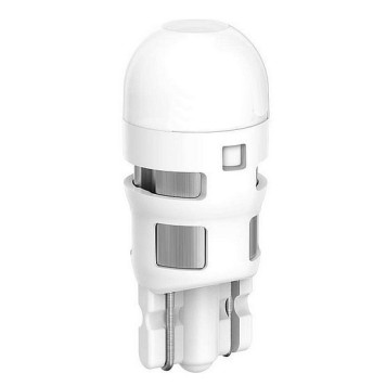 Лампа (LS13) светодиодная T10 W5W (W2,1x9,5d) б/ц (1 шт) белая 12V 6000К 0,8W OSRAM 2825DWP