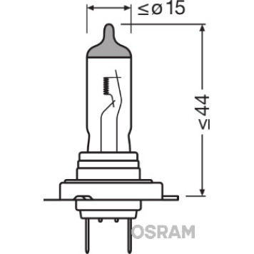 Лампа г/с H7 (55W) PX26d Fog Breaker 12V 2шт 4052899932203 <b>OSRAM 62210FBR-HCB</b>-2