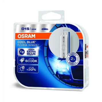Лампа г/с D1S (35W) PK32d-2 Xenarc Cool Blue Intense 6000K 2шт 4052899431621 <b>OSRAM 66140CBI-HCB</b>-1