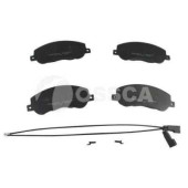 Колодки тормозные дисковые передние FORD Transit 2.22.4TDCI2.3-16V(c датчиком) 0706~ <b>OSSCA 12602</b>
