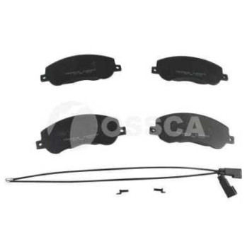Колодки тормозные дисковые передние FORD Transit 2.22.4TDCI2.3-16V(c датчиком) 0706~ <b>OSSCA 12602</b>