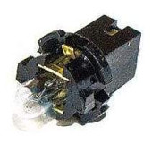 Патрон подсветки с лампой 12-1,2 б/ц ВАЗ 2108-2115, 2121 (панель приборов) <b>ОСВАР 2108-3714615</b>