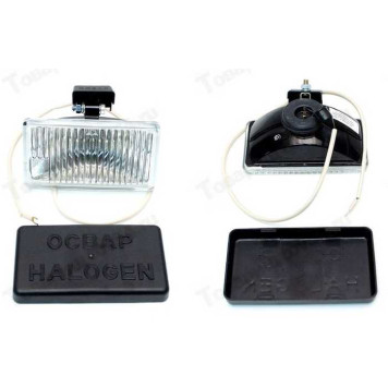 Фара пр-тум универс (2212.3743-04) белая с крышкой (прямоуг) <b>ОСВАР 2212-3711000-04</b>