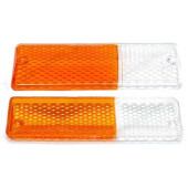 Стекло подфарника ВАЗ 2106 бел-желт правое <b>ОСВАР ТН125.0204-П</b>