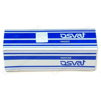 Клапана ГРМ ВАЗ 2112 впуск (4шт) в уп. хромированный <b>OSVAT 2043 S C</b>