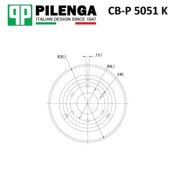 Опора стойки амортизатора в сборе LARGUS, LOGAN, SANDERO, DUSTER <b>PILENGA CB-P5051K</b>-1