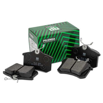 Колодки тормозные дисковые задние BORA, GOLF 3, 4, POLO, PEUGEOT 307, 405 <b>PILENGA FD-P2571</b>