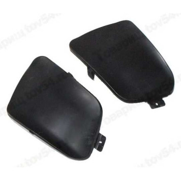 Заглушка бампера под противотум. фары ВАЗ 1118 (к-т лев+прав) <b>Пластик 1118-2803102/03</b>