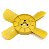Крыльчатка охлаждения ВАЗ 2101 4 л. желтая Завод <b>Пластик 2101-1308008</b>