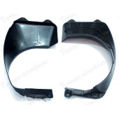 Кожух вентилятора охлаждения ВАЗ 2105, 2107 пластмассовый Сызрань <b>Пластик 2105-1309016-10</b>