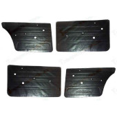 Обивка двери ВАЗ 2106 кожзаменитель Криста (комплект 4 шт) <b>ПЛАСТИК 2106-6102012/13 + 2106-6202012/13</b>