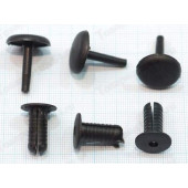 Пистон обшивки багажника ВАЗ 2108 папа+мама в сб. <b>Пластик 2108-6302015</b>