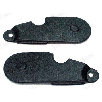 Облицовка сидений передних ВАЗ 2108, 2114 внутренняя глухая комплект левый + правый <b>ПЛАСТИК 2108-6814272 + 2108-6814273</b>