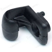 Держатель солнцезащитного козырька ВАЗ 2108-2110 черный <b>ПЛАСТИК 2108-8204096</b>