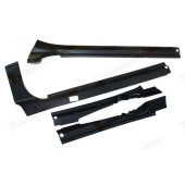 Пороги внутрисалонные ВАЗ 2110 задние и передние комплект 4шт <b>ПЛАСТИК 2110-5109078/79/76/77</b>