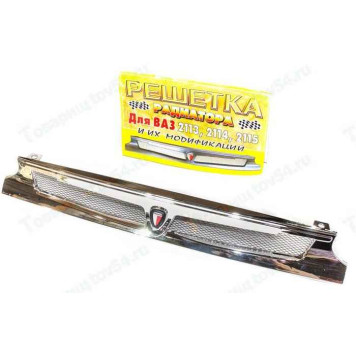 Решетка радиатора ВАЗ 2113-2115 сетка металл с эмблемой 'PREMIUM' <b>Пластик 2115</b> (2110-8401014)