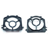 Кожух вентилятора охлаждения ВАЗ 21083, 2115 пластмасс (под электромотор) <b>Пластик 2115-1309016</b>