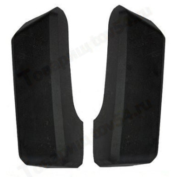 Накладка бампера ВАЗ 2121 зад. (прав+лев) <b>Пластик 2121-2804152/53-10</b>