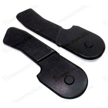 Облицовки передних сидений ВАЗ 21213 Нива верхние комплект лев.+прав. <b>ПЛАСТИК 21213-6814272 + 21213-6814273</b>