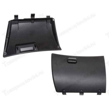 Крышка вещевого ящика панели приборов ВАЗ 2123 Нива Шевролев сборе <b>ПЛАСТИК 2123-5303020</b>