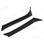 Накладка стойки ветрового окна ВАЗ 2123 Нива Шевроле (комплект лев.+ прав.)<b>ПЛАСТИК 2123-5402114 + 2123-5402115</b>