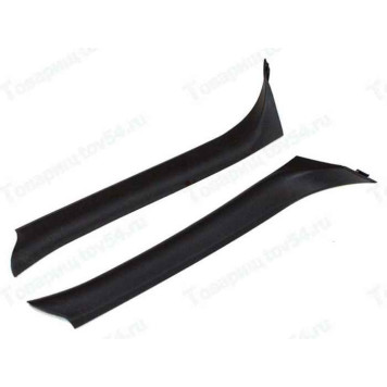 Накладка стойки ветрового окна ВАЗ 2123 Нива Шевроле (комплект лев.+ прав.)<b>ПЛАСТИК 2123-5402114 + 2123-5402115</b>