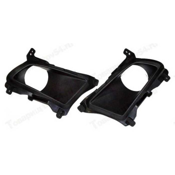 Облицовка противотуманных фар ВАЗ 21704 рестайлинг (к-т) <b>Пластик 21704-3473020/21</b>