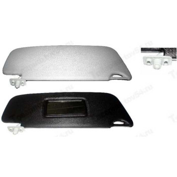 Козырек солнцезащитный ВАЗ 2190 с зеркалом (к-т=2шт) <b>Пластик 2190-8204010/11</b>