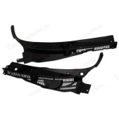 Воздухозаборник ВАЗ 2190 Granta FL (жабо) в сборе накладка рамы ветр.окна <b>ПЛАСТИК 2190-8450100860/61</b>