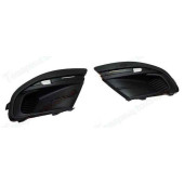 Заглушки бампера под противотуманные фары ВАЗ 2190 Гранта FL (комплект лев.+прав.) <b>ПЛАСТИК 8450100962 + 8450100963</b>