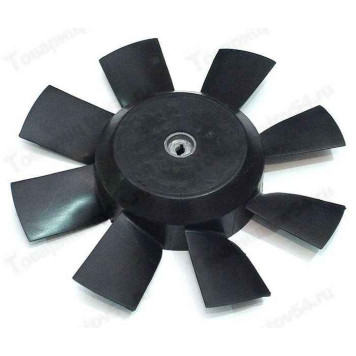 Крыльчатка охлаждения ВАЗ 2108 8 лопастей черная <b>Пластик 92246</b>