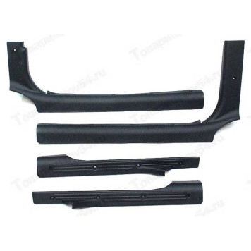 Порог внутрисалонный ВАЗ 1118 Калина перед+зад (к-т=4шт) <b>Пластком 1118-5109076/77/78/79</b>